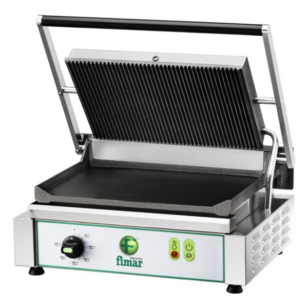 GIOEVO - Piastra per barbecue elettrico 3000 W in ghisa, 55 x 35