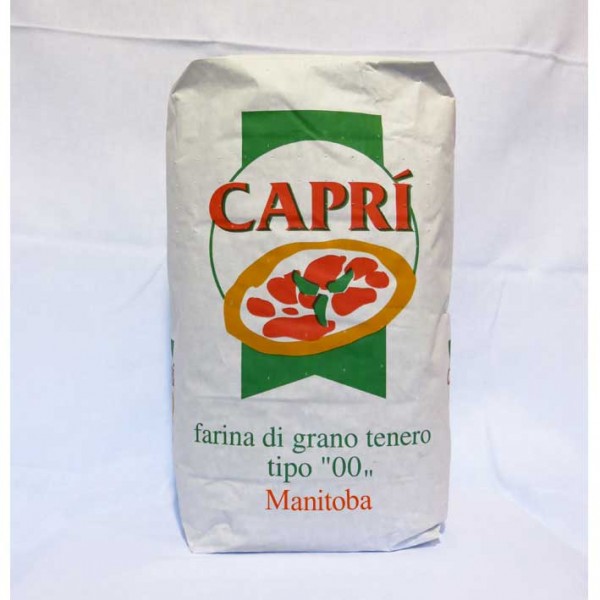 Flour for making pizza Mulino Padano Caprì 00 - Manitoba